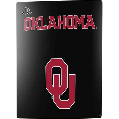 University of Oklahoma Only One Sooners PS5 Console Skin